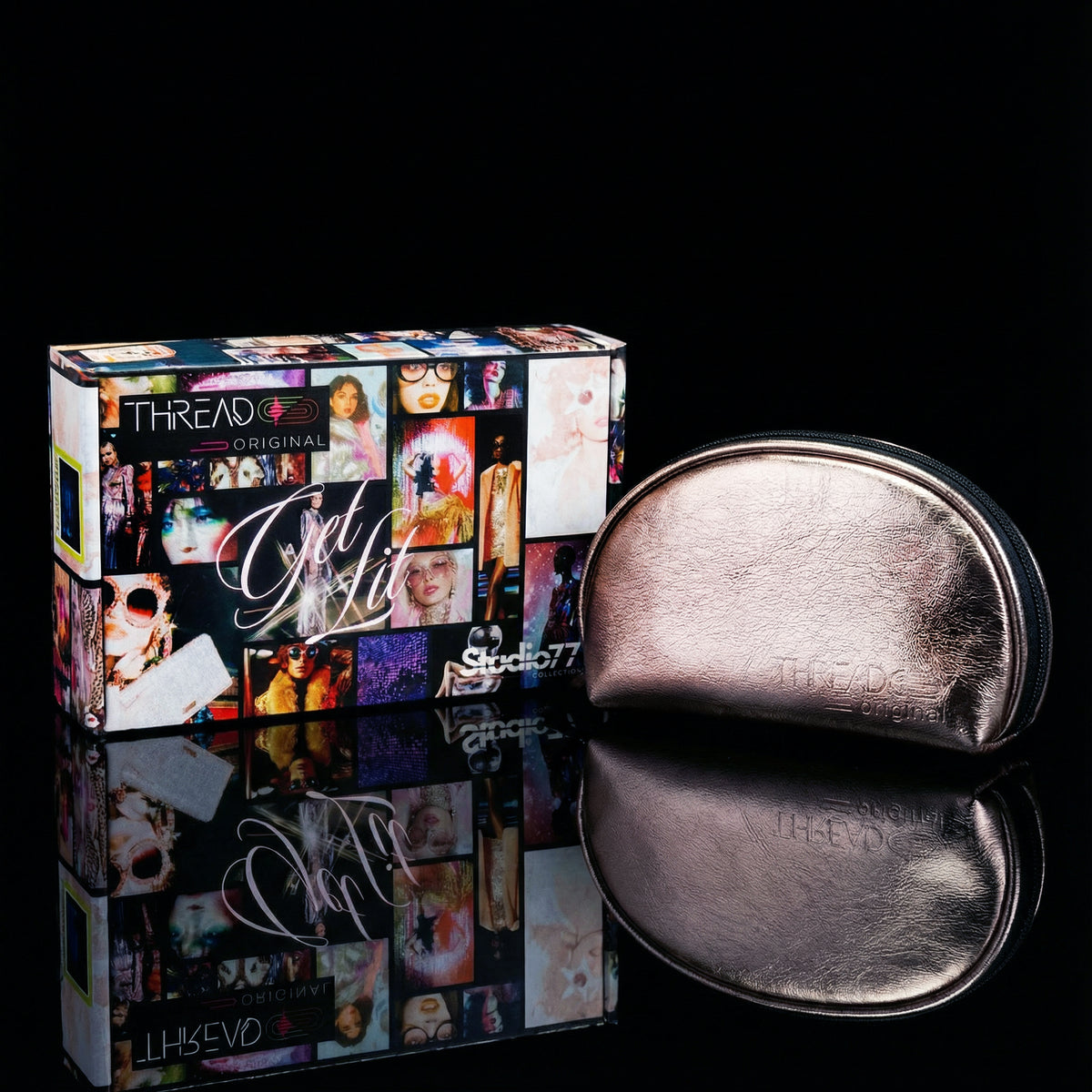Luna Compact Light-Up Makeup Bag
